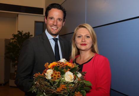 EBM Mayer verabschiedet Bezirksvorsteherin Tatjana Strohmaier